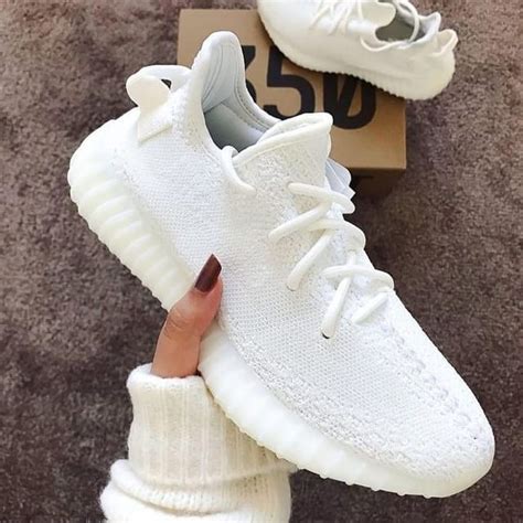 white yeezy women's.